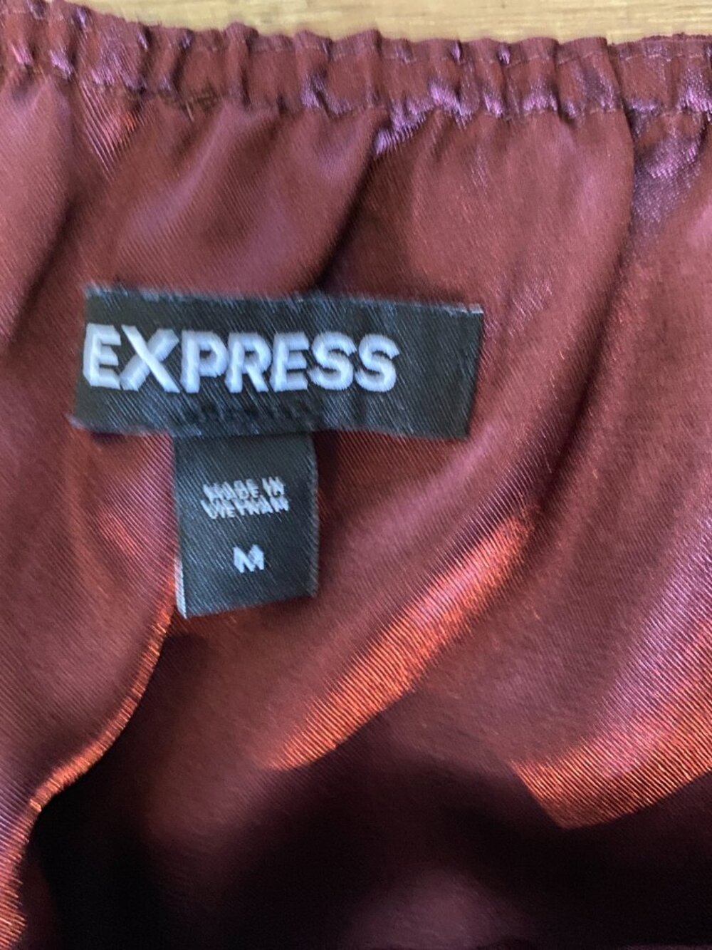 Express  Brown, White and Tan Print Romper Size M - Picture 10 of 11